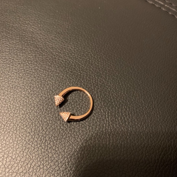 Michael Kors Rose gold pave crystals ring - Picture 3 of 4